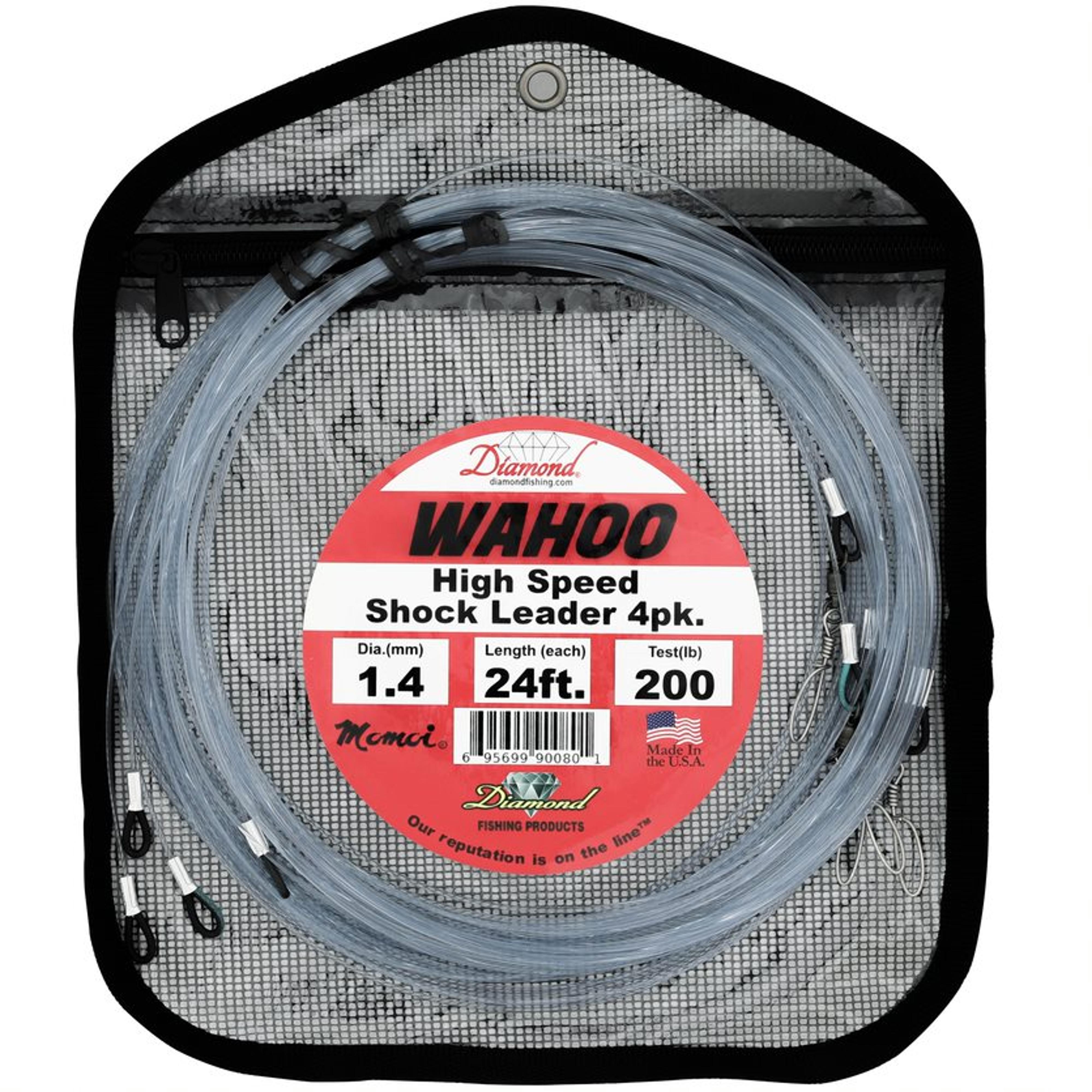 Buy Diamond Fishing Products Wahoo High Speed Shock Leaders